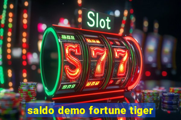 saldo demo fortune tiger